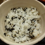 大戸屋 - 紫蘇ひじきご飯
