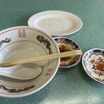 大野湊食堂 - 完食しました！