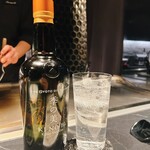 鉄板焼き あさひ - クラフトジン人気らしい。母も気に入ってました。