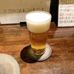 かね辰 - 生ビール