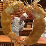 串かつ あーぼん - 天使のエビ