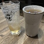 ショクシャ - 柚子梅酒サワー　南高梅酒お湯割
