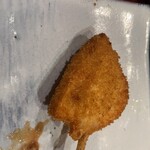 串かつ あーぼん - 蓮根肉詰め