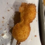 串かつ あーぼん - 追加でうずら