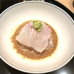 まき村 - 鯛茶漬け用の鯛