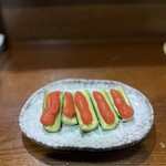 家庭料理とお酒 香の穂 - 明太きゅうり