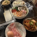 原宿 さくら亭 - さー一挙きました