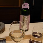 酉囃子 - 新潟 根知 男山 五百万石 純米吟醸原酒（グラス）