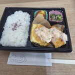 うみかぜkitchen - 本日の日替わりポークピカタ(キムチタルタル)