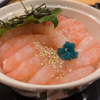 すし いわ - 南蛮海老丼