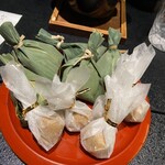 鳥越の宿　三楽園 - 夕食後の夜食にと頂きました