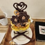 cafe days - 見事なチョコの花