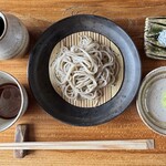 きぬたや - 横田小そば（玄蕎麦）／手挽き／40M