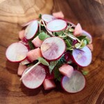 hape - 三重鰤、ビーツ