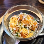 hape - ふくいサーモン、菜花