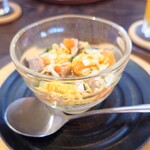 hape - ふくいサーモン、菜花