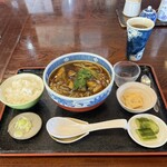 夢呆 - 料理写真:カレーそばセット  2024/10/2