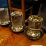 かぶと - 日本酒はこんな感じで提供されます 2014.6.2x