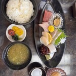 漣 - お造り定食