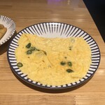 大衆食堂てんぐ大ホール - 青唐辛子のとろとろ卵炒め