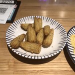 大衆食堂てんぐ大ホール - ヤングコーン塩味揚げ