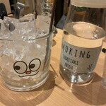 スミヤキ エビス - ボトルの黒霧は水割りで^^