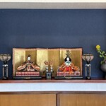 そば処みよし - 雛人形。