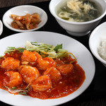 中華料理 成都 - エビチリ