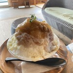 風菓堂 - いちじくのかき氷