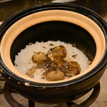 あもん ヨコ - 栗とトリュフの炊き込みご飯