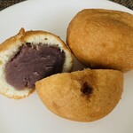 安田大納言 - あん玉✨米油で揚げられていてあっさり美味しい✩⋆*॰¨̮⋆｡˚՞⸝⸝ᵒ̴̶̷  ᵒ̴̶̷⸝⸝՞✨✨