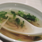 神田 雲林 - セットのスープ