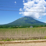 いし豆 - 2014.6　真狩から見た羊蹄山