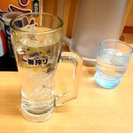 日高屋 - 「ウォッカソーダ割り」（300円）