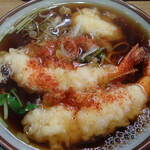 みさき庵 - 天ぷらそば