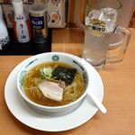 日高屋 - 「半ラーメン」（230円）
