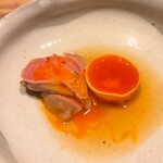 吾一 - 肝と玉紐の煮付け