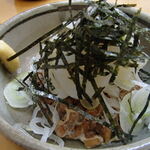 みさき庵 - いか納豆