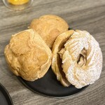 モンレーヴ - ・パリうまでシュー
      ・紅茶としょうがのパリブレスト