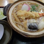 みさき庵 - 鍋焼きうどん