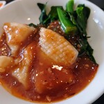 中国料理やぐら - アカイカのチリソース炒め