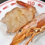 いづつや - 大赤海老¥150外　美味い
