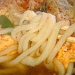 さぬきうどん - 玉子とじうどん (手打ち)