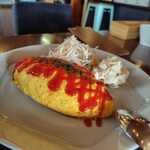 カフェ パブ ハウス シュガー - 小ぶりに見えてもご飯ギッシリなんですね。