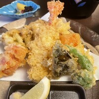 恵比寿亭 - 天麩羅の盛り合わせ