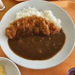 百沢スキー場 レストラン彩 - 料理写真:とんかつカレー　900円