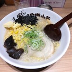 白樺山荘 - 塩ラーメン+バターコーン