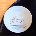 やぶ善 - 小皿が可愛い。