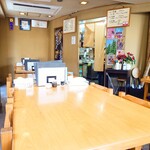 やぶ善 - 店内左奥の客席。