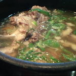 慶州園 - テールスープ（900円　じっくり煮込まれて臭いを感じさせない絶品）